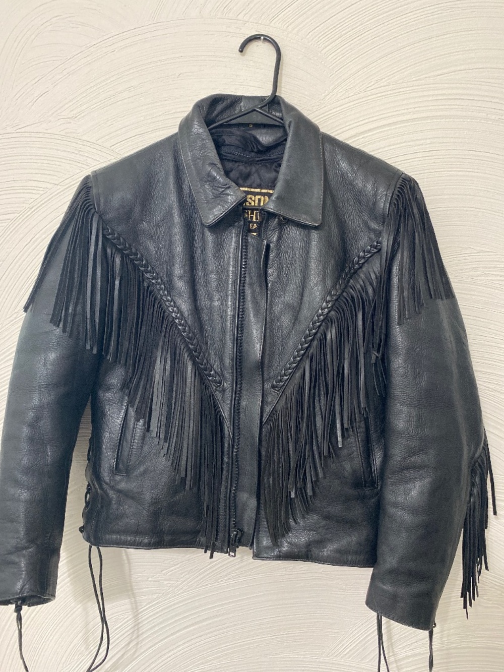 Hudson leather thinsulate Thermal Riders womens size small jacket Motorcycle